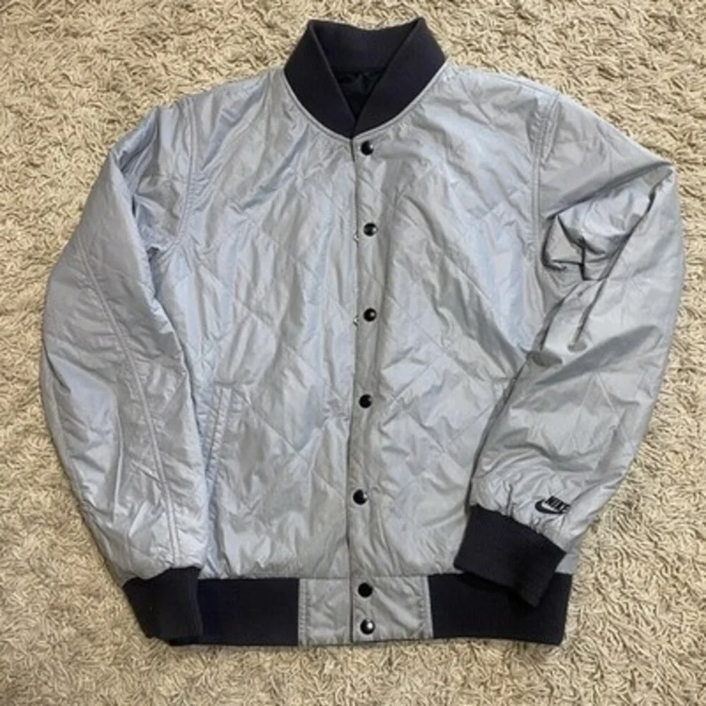 Nike Therma-FIT Reversible Bomber Jacket Men M Black Winter Insulated DM6811-259